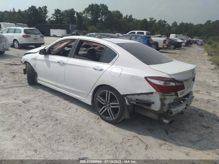 2017 HONDA ACCORD SEDAN SPORT SE - 1HGCR2F1XHA035439