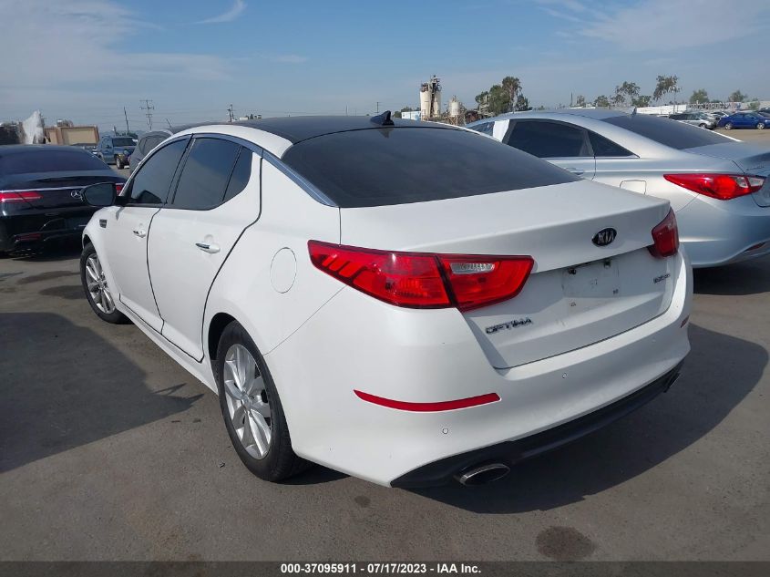 2015 KIA OPTIMA EX - 5XXGN4A79FG418728