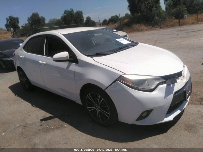 2016 TOYOTA COROLLA L/LE/S/S PLUS/LE PLUS - 5YFBURHE9GP549133