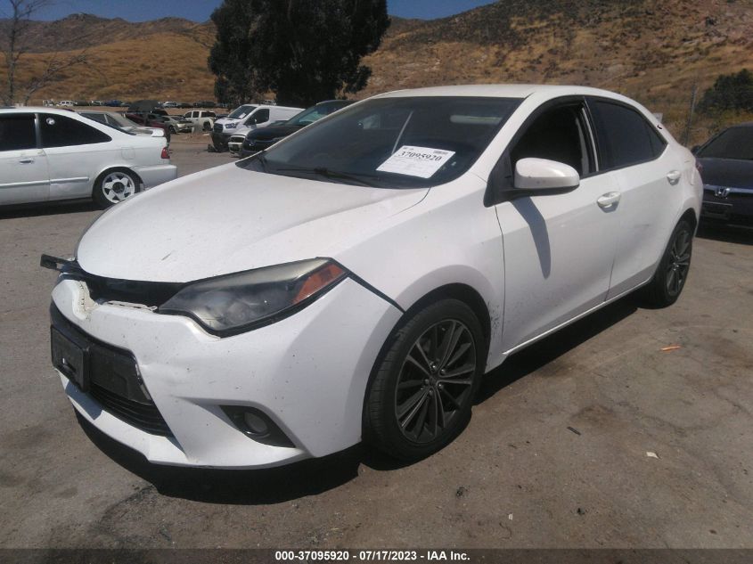 2016 TOYOTA COROLLA L/LE/S/S PLUS/LE PLUS - 5YFBURHE9GP549133