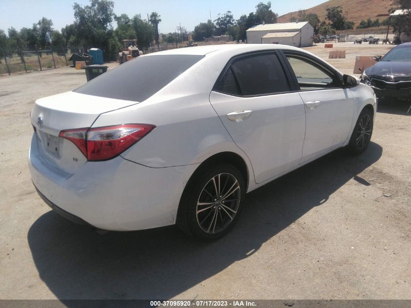 2016 TOYOTA COROLLA L/LE/S/S PLUS/LE PLUS - 5YFBURHE9GP549133