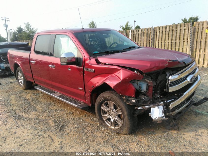 2016 FORD F-150 XLT/XL/LARIAT/PLATINUM - 1FTFW1EG4GFD45849