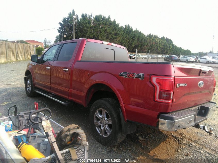 2016 FORD F-150 XLT/XL/LARIAT/PLATINUM - 1FTFW1EG4GFD45849