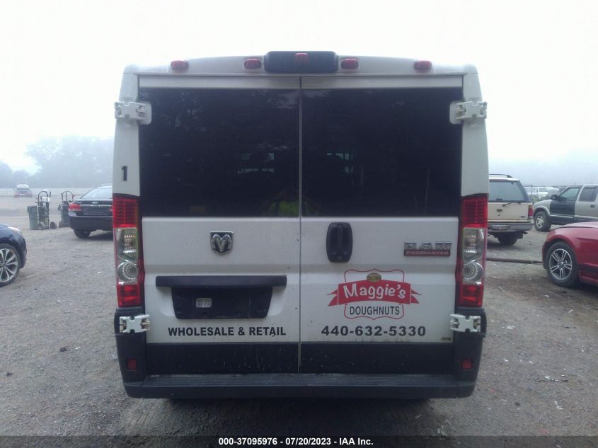 2019 RAM PROMASTER CARGO VAN - 3C6TRVAG1KE509169