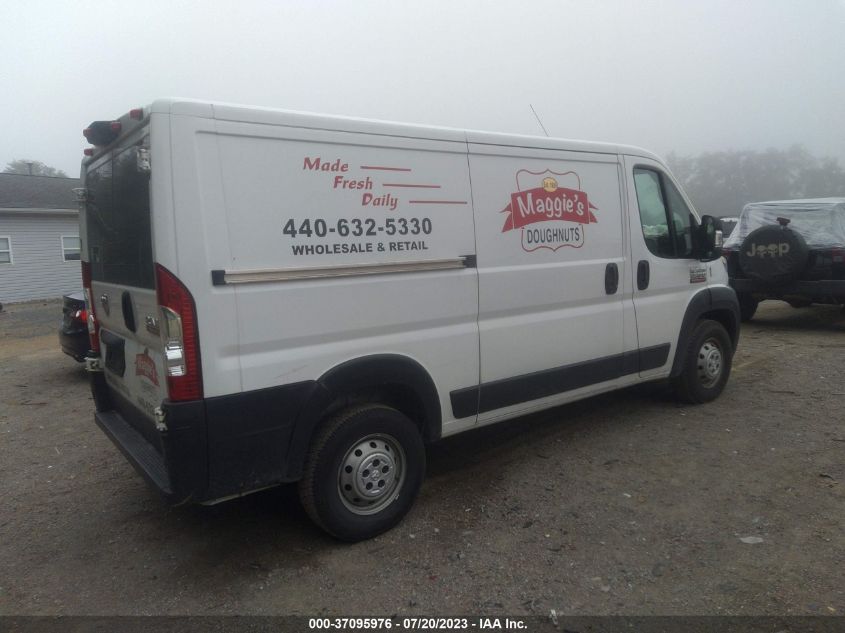 2019 RAM PROMASTER CARGO VAN - 3C6TRVAG1KE509169