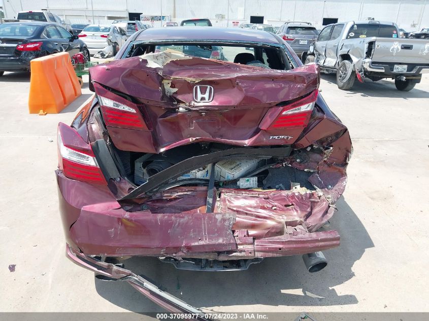 2017 HONDA ACCORD SEDAN SPORT - 1HGCR2F56HA127330