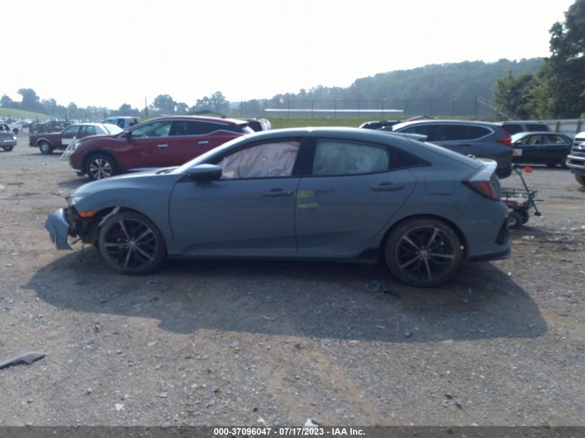 2021 HONDA CIVIC HATCHBACK SPORT TOURING - SHHFK7H93MU206905