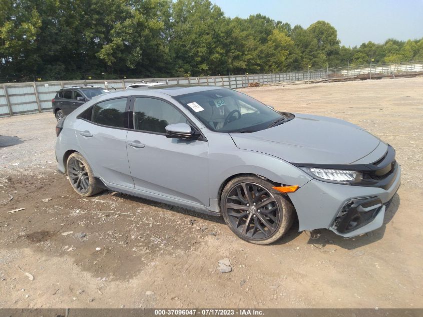 2021 HONDA CIVIC HATCHBACK SPORT TOURING - SHHFK7H93MU206905