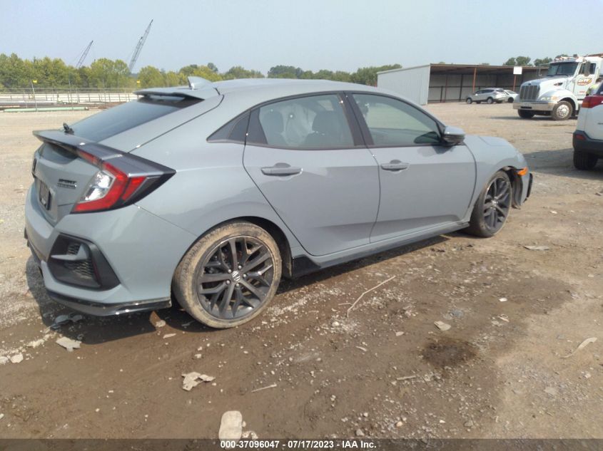 2021 HONDA CIVIC HATCHBACK SPORT TOURING - SHHFK7H93MU206905