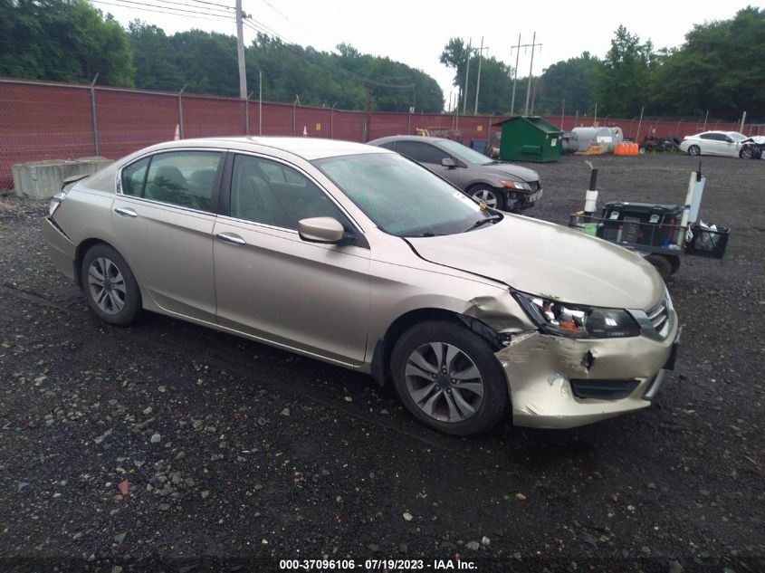 2014 HONDA ACCORD SEDAN LX - 1HGCR2F31EA168507