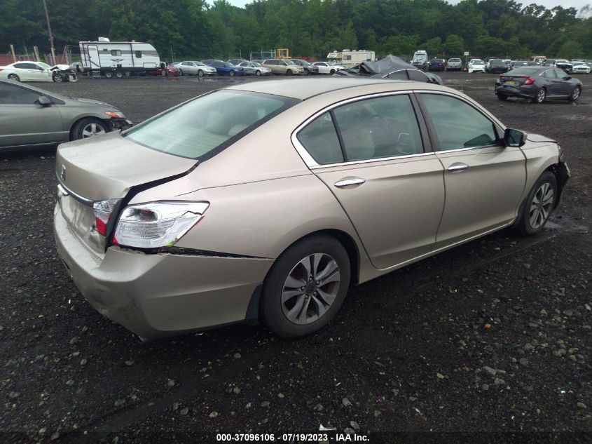 2014 HONDA ACCORD SEDAN LX - 1HGCR2F31EA168507