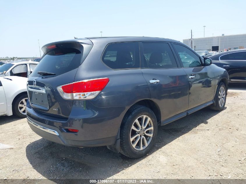 2013 NISSAN PATHFINDER S - 5N1AR2MM4DC622216