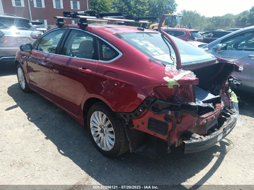 2014 FORD FUSION SE HYBRID - 3FA6P0LU0ER310294