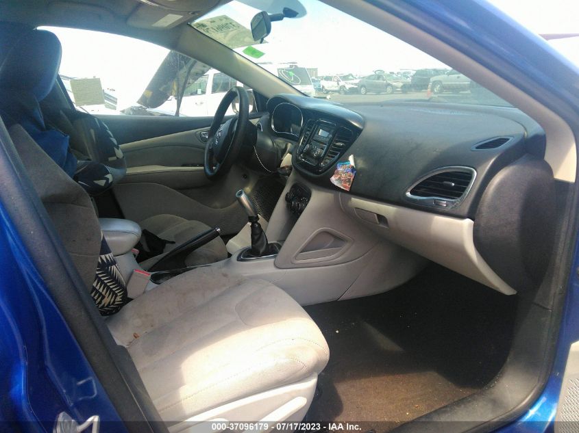 2013 DODGE DART SXT - 1C3CDFBH5DD110536