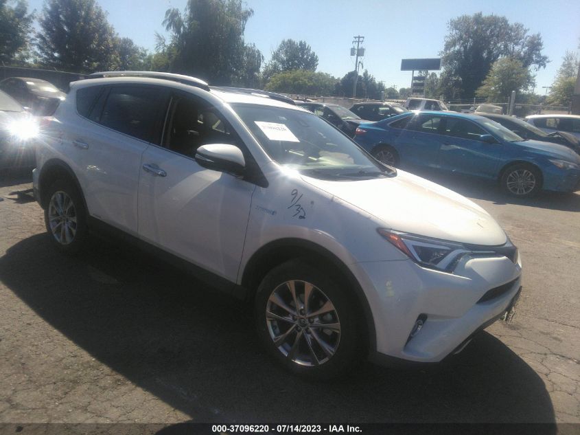 2016 TOYOTA RAV4 HYBRID LIMITED - JTMDJREV1GD050948