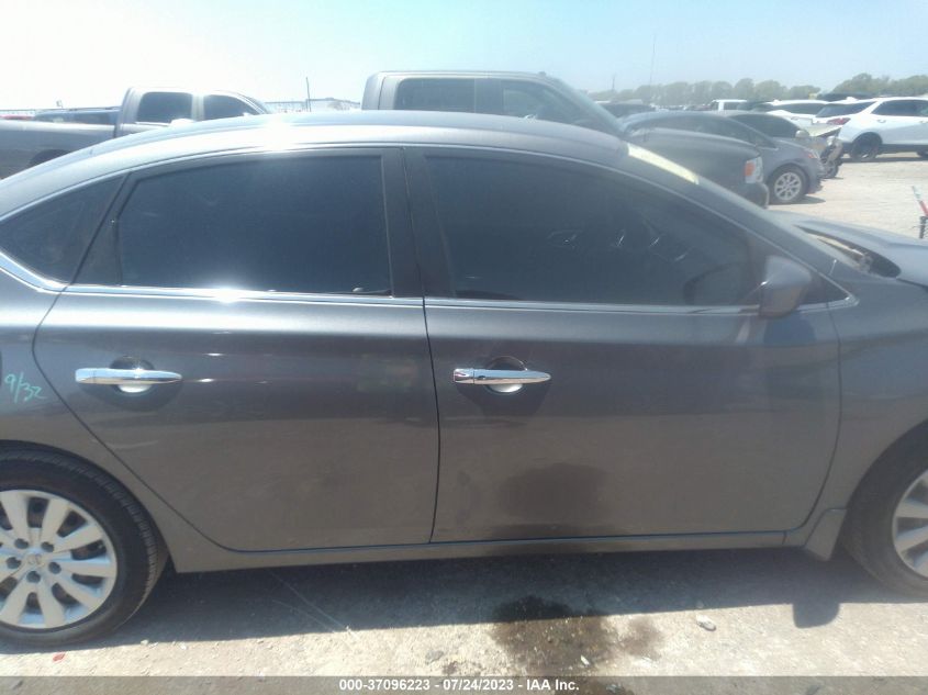 2016 NISSAN SENTRA SR/SL/S/SV/FE+ S - 3N1AB7AP2GL647860