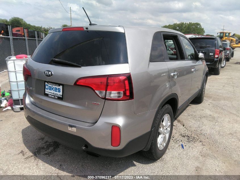 2014 KIA SORENTO LX - 5XYKT3A66EG514134