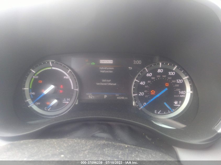2021 TOYOTA HIGHLANDER HYBRID XLE - 5TDGBRCH0MS065934