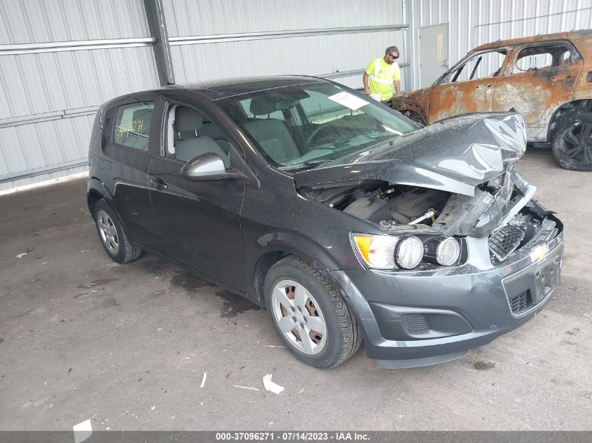 2013 CHEVROLET SONIC LS - 1G1JB6SHXD4210133