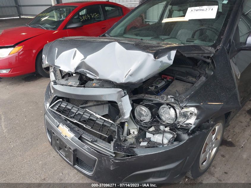 2013 CHEVROLET SONIC LS - 1G1JB6SHXD4210133