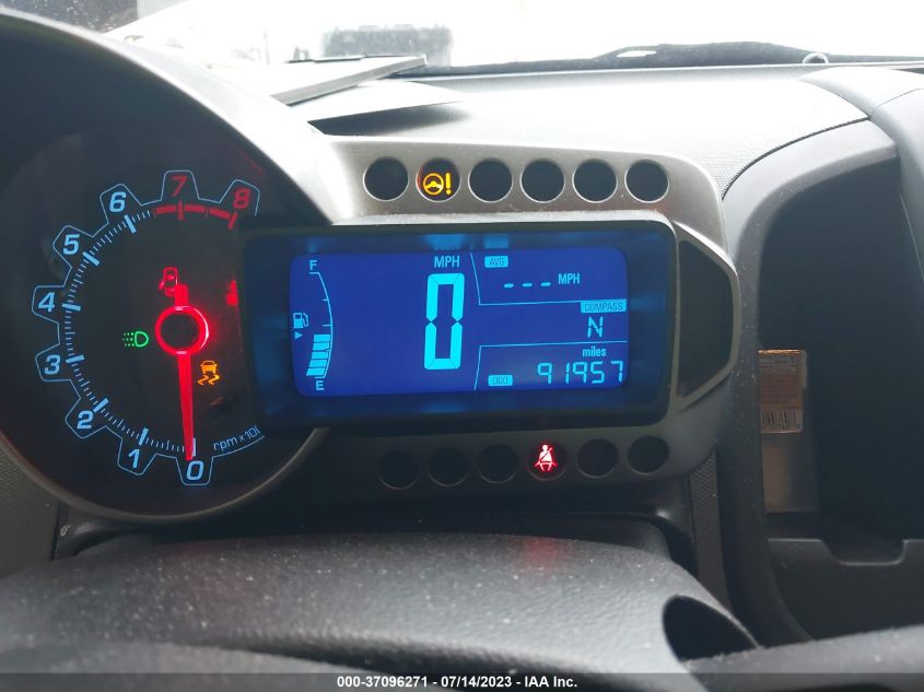 2013 CHEVROLET SONIC LS - 1G1JB6SHXD4210133