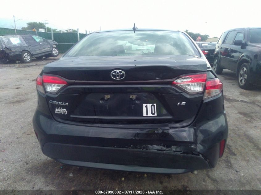 2022 TOYOTA COROLLA LE - JTDEPMAE6NJ221462