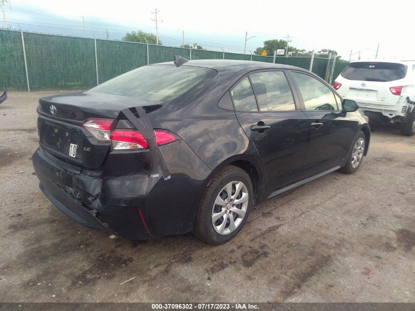 2022 TOYOTA COROLLA LE - JTDEPMAE6NJ221462