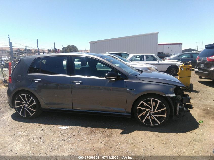 2018 VOLKSWAGEN GOLF R WVWVF7AU6JW272954
