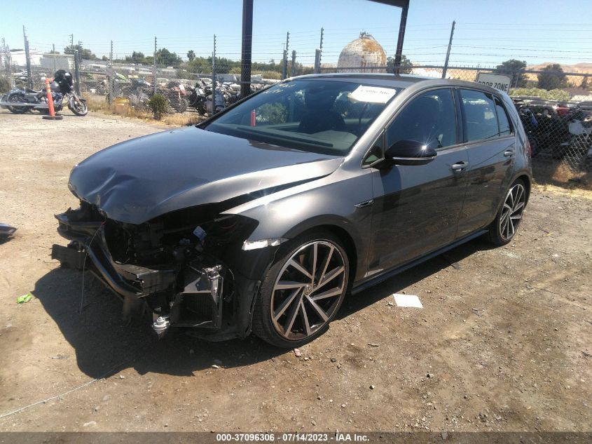2018 VOLKSWAGEN GOLF R WVWVF7AU6JW272954