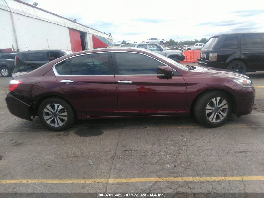 2015 HONDA ACCORD SEDAN LX - 1HGCR2F37FA158372