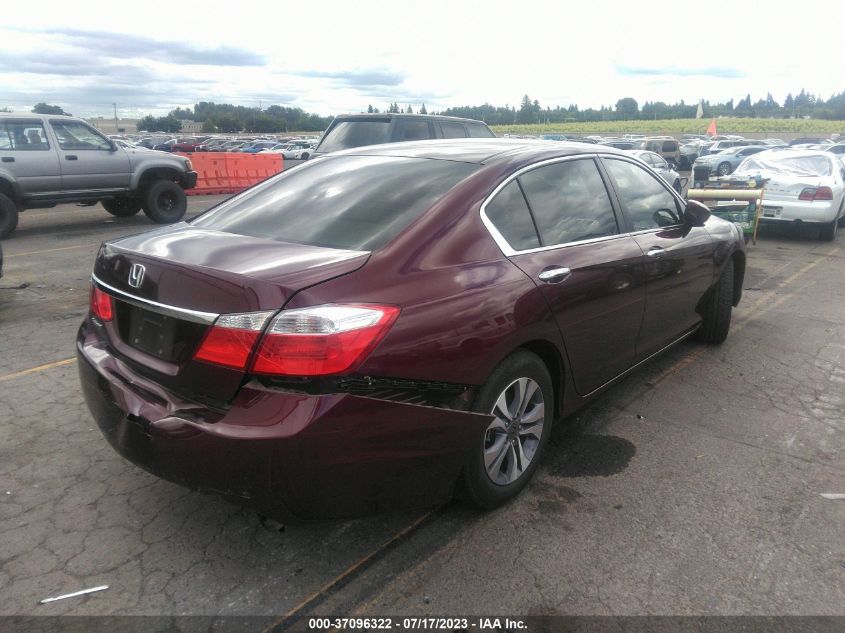 2015 HONDA ACCORD SEDAN LX - 1HGCR2F37FA158372