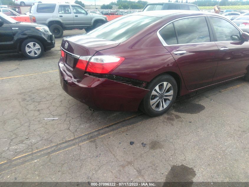 2015 HONDA ACCORD SEDAN LX - 1HGCR2F37FA158372