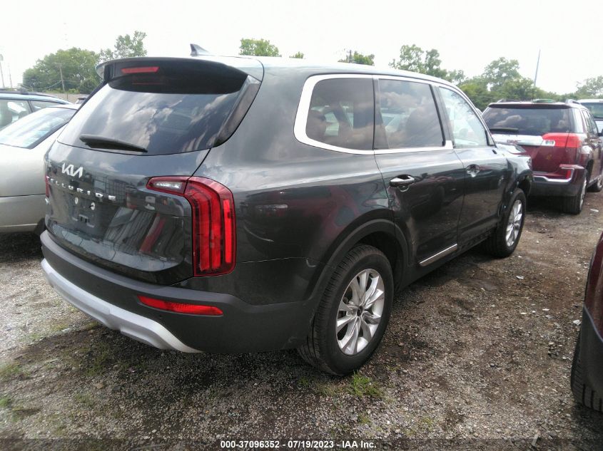 2022 KIA TELLURIDE LX - 5XYP2DHC0NG263315