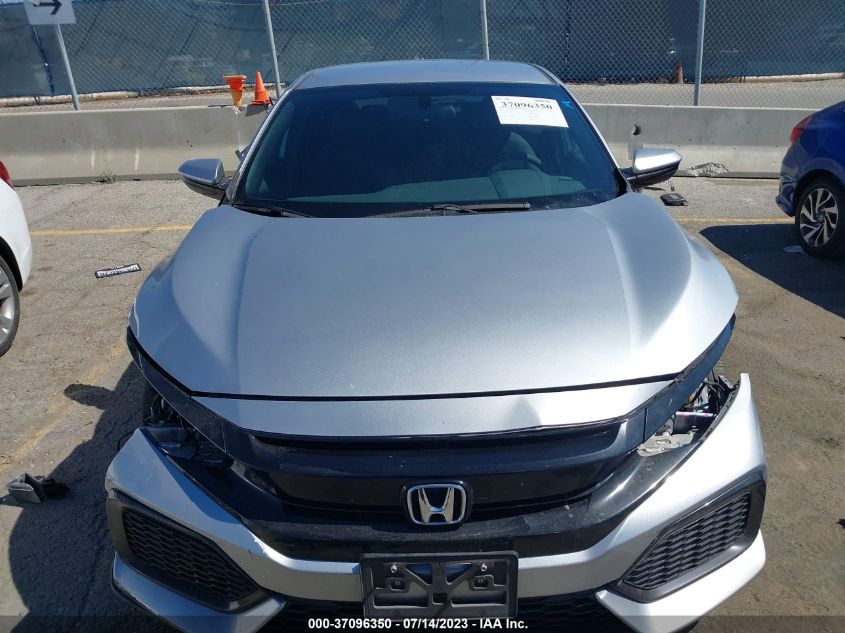 2018 HONDA CIVIC HATCHBACK LX - SHHFK7H28JU411666