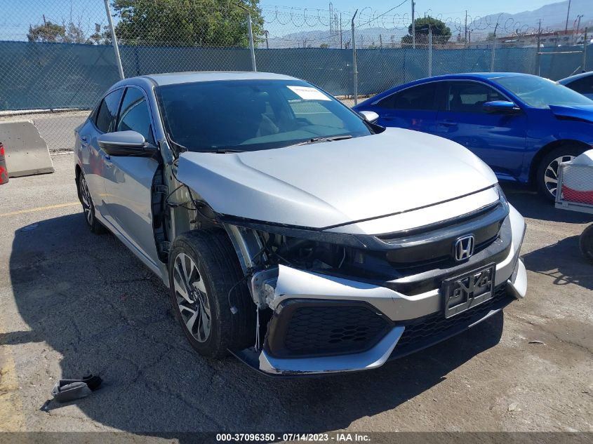2018 HONDA CIVIC HATCHBACK LX - SHHFK7H28JU411666