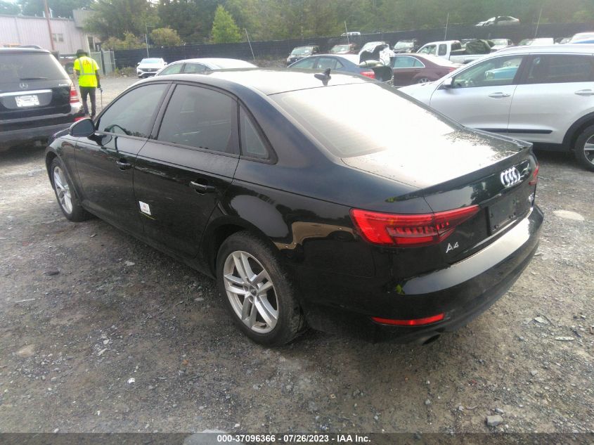 2017 AUDI A4 PREMIUM - WAUANAF49HN030230