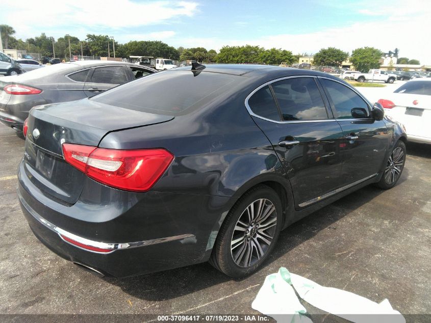 2014 KIA CADENZA PREMIUM/LIMITED KNALN4D70E5128453