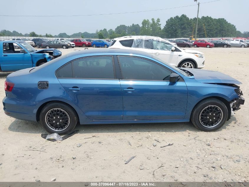 2016 VOLKSWAGEN JETTA SEDAN 1.4T S - 3VW267AJ8GM284957