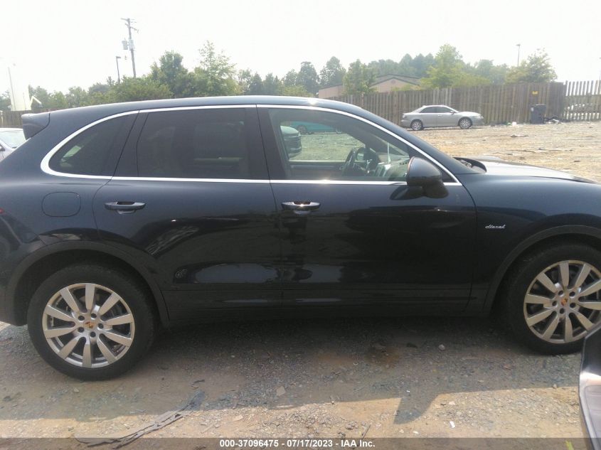 2014 PORSCHE CAYENNE DIESEL - WP1AF2A23ELA33562
