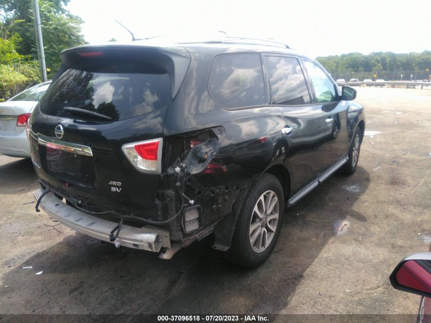 2013 NISSAN PATHFINDER SV - 5N1AR2MM8DC633364