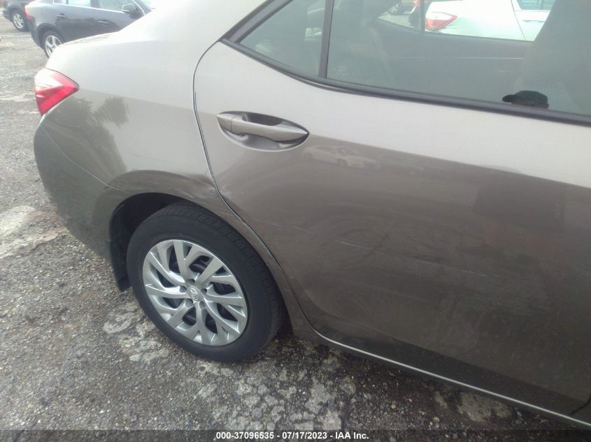 2018 TOYOTA COROLLA L/LE/XLE/SE/XSE - 2T1BURHE7JC022991