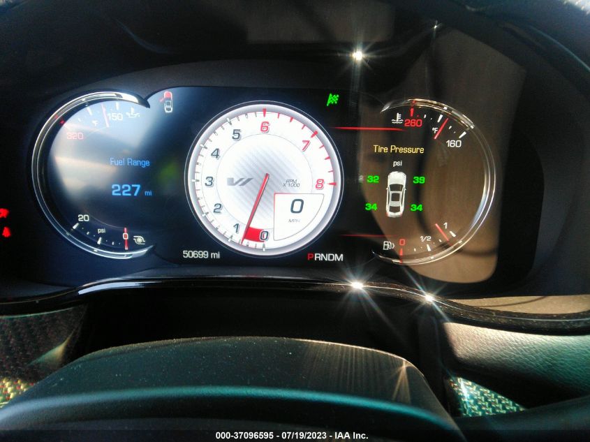 2016 CADILLAC CTS SEDAN V-SPORT PREMIUM RWD - 1G6AV5S8XG0119502