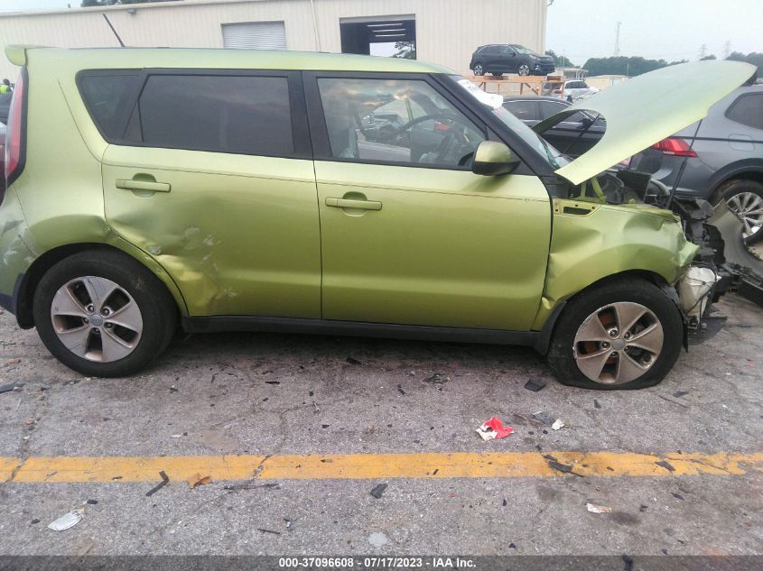 2015 KIA SOUL BASE - KNDJN2A27F7766762