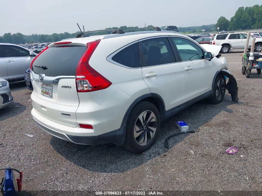 2016 HONDA CR-V TOURING - 5J6RM4H96GL108292