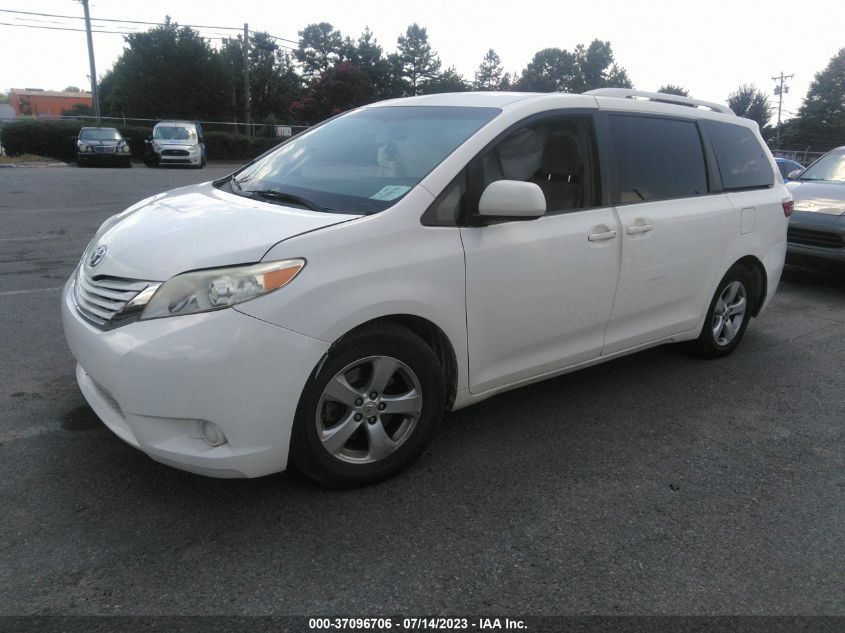 2015 TOYOTA SIENNA LE - 5TDKK3DC4FS611857