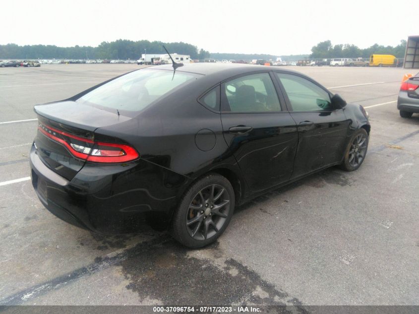 2016 DODGE DART SE - 1C3CDFAA4GD750181