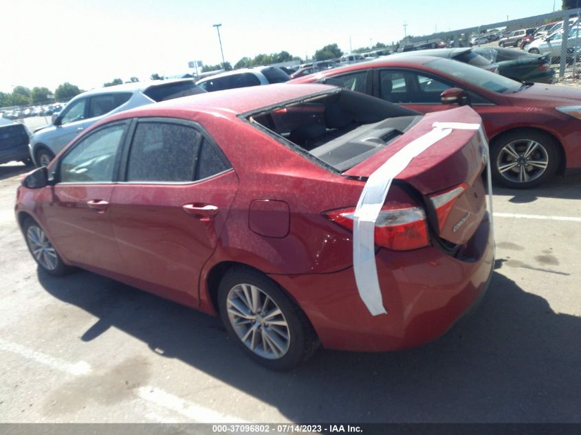 2014 TOYOTA COROLLA LE - 2T1BURHE8EC140828