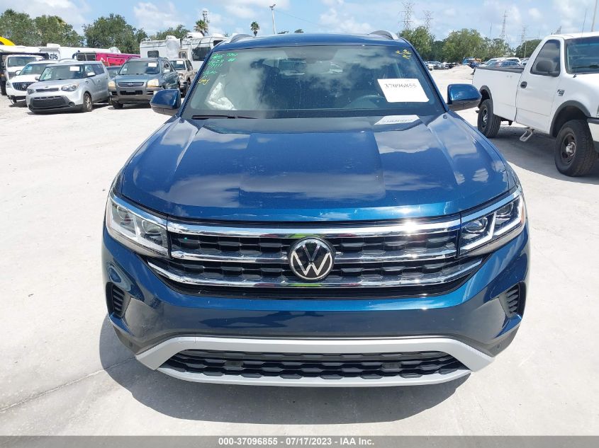 2021 VOLKSWAGEN ATLAS CROSS SPORT 3.6L V6 SE W/TECHNOLOGY - 1V2JE2CA1MC241123