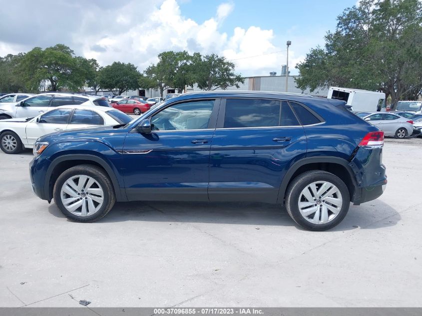 2021 VOLKSWAGEN ATLAS CROSS SPORT 3.6L V6 SE W/TECHNOLOGY - 1V2JE2CA1MC241123