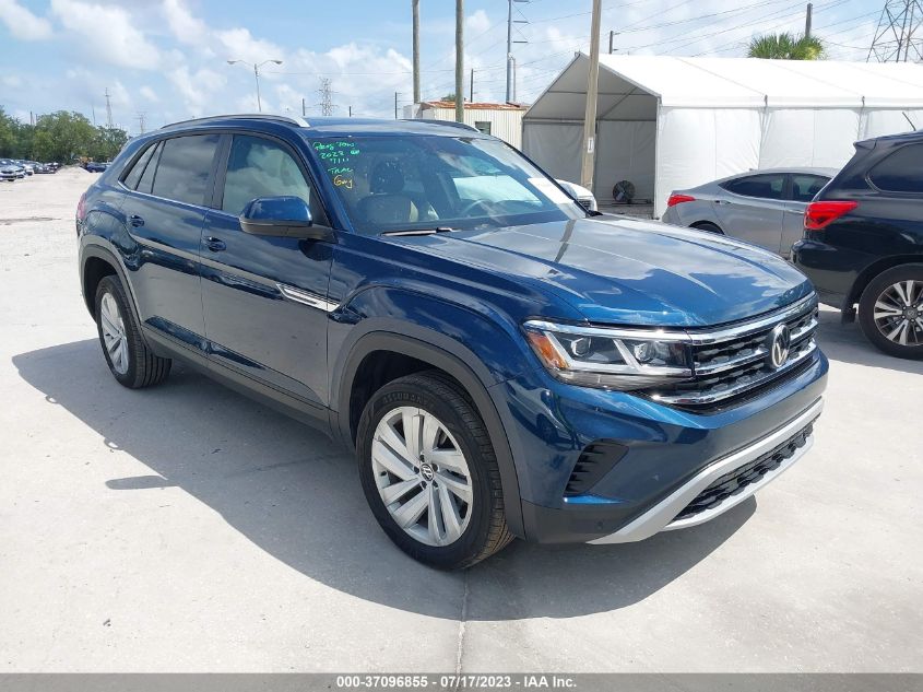 2021 VOLKSWAGEN ATLAS CROSS SPORT 3.6L V6 SE W/TECHNOLOGY - 1V2JE2CA1MC241123